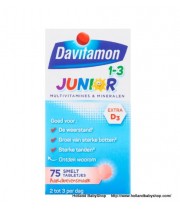 Davitamon Junior 1+ Melt Vitamins Strawberry  75 pc